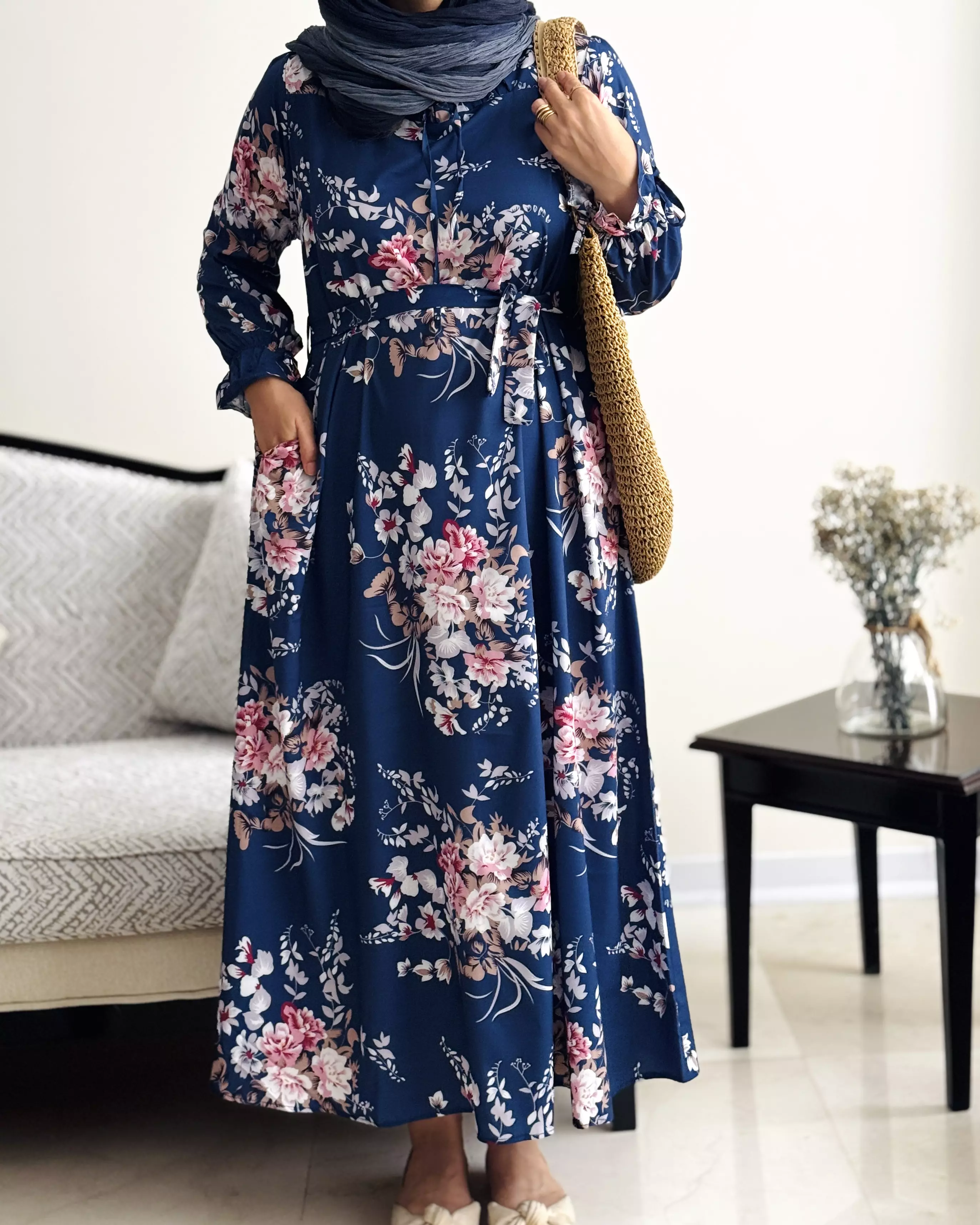 پیراهن ماکسی گلپری